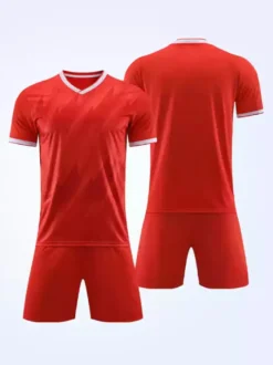 Maillot de football personnalisé à manches courtes pour homme vêtements de sport décontractés