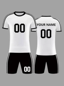 Maillot de football personnalisé à manches courtes unisexe Activewear
