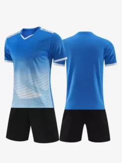 Maillot de football personnalisé à manches courtes pour homme avec imprimé tie-dye