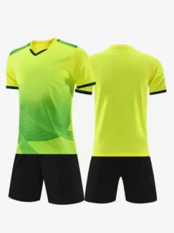 Maillot de football personnalisé à manches courtes pour homme avec imprimé tie-dye