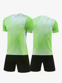 Maillot de football personnalisé imprimé tie-dye à manches courtes pour homme