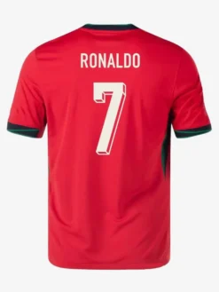 Maillot de l'équipe nationale Ronaldo n°7 haut à manches courtes domicile et extérieur