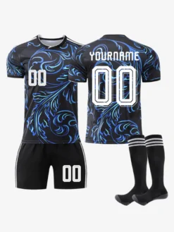 Maillot domicile Argentine 2026 ensemble 3 pièces personnalisé pour adultes et enfants