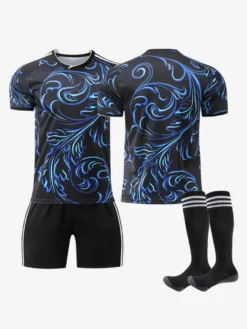 Maillot domicile Argentine 2026 ensemble 3 pièces personnalisé pour adultes et enfants