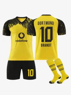 Maillot domicile du club de football 25/26 n° 9 Guirassy n° 10 Brandt n° 27 Adeyemi pour adultes et enfants