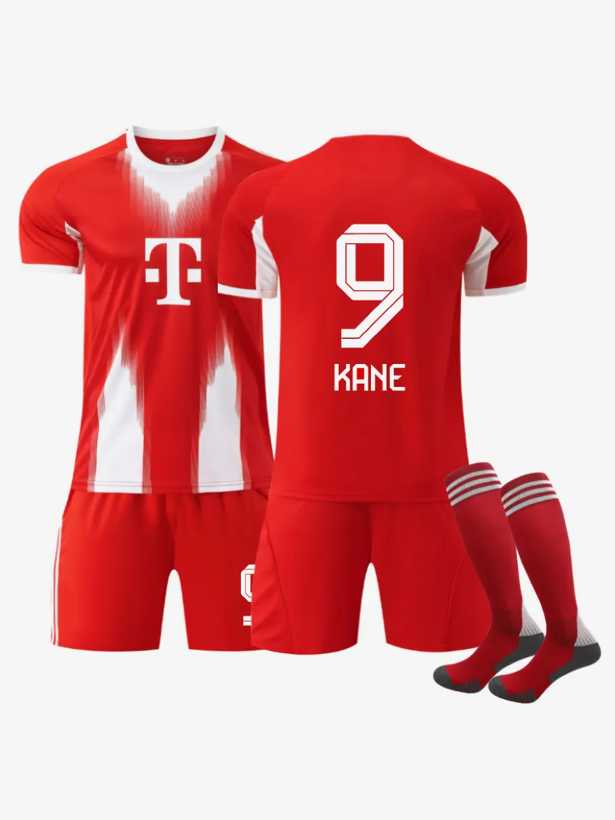 25/26 Maillot Domicile du Club de Football No.6 Kimmich No.9 Kane No.42 Musiala No.25 Müller Ensembles 3 Pièces