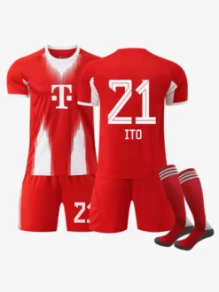 25/26 Maillot Domicile du Club de Football No.6 Kimmich No.9 Kane No.42 Musiala No.25 Müller Ensembles 3 Pièces