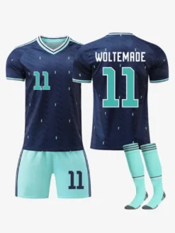 Maillot extérieur de l'Allemagne 2026 n° 17 Wirtz et n° 10 Musiala ensemble 3 pièces pour adultes et enfants