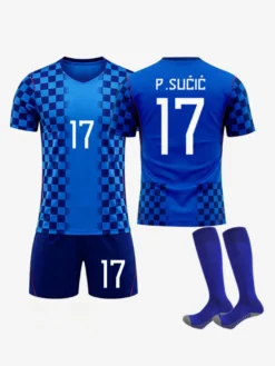 Maillot extérieur de l'équipe nationale croate n°10 Modric 2026 n°14 Perišić