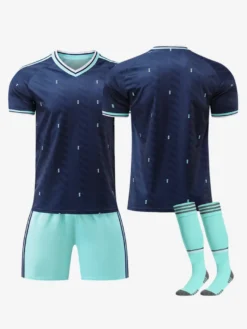 Maillot extérieur personnalisé de l'équipe d'Allemagne de football 2026 ensemble 3 pièces pour enfants et adultes