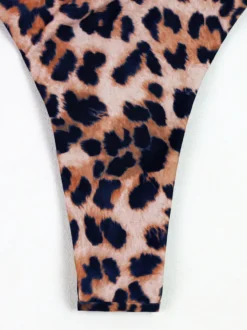 Maillots de bain bikini léopard pour femmes maillots de bain d'été pour la plage