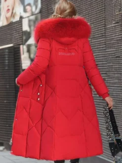 Manteau long à capuche zippé à capuche vêtements d'extérieur décontractés de qualité