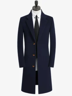 Manteaux Costume pour hommes Col rabattu Décontracté Camel Élégant
