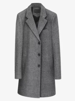 Manteaux Costume pour hommes Col rabattu Chic Gris Beau