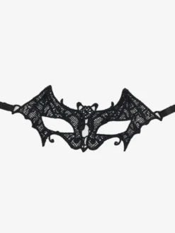 Masque De Fête Masqué Pour Femme Masque En Dentelle Gris Foncé Bande Des Yeux