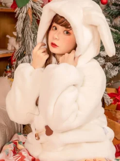 Mignonne Lolita Manteaux Manteau Blanc Veste Printemps Lolita