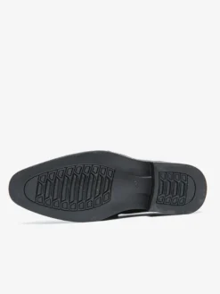 Mocassins à enfiler pour hommes chaussures décontractées noires pour mariage travail formel bout pointu pour smoking