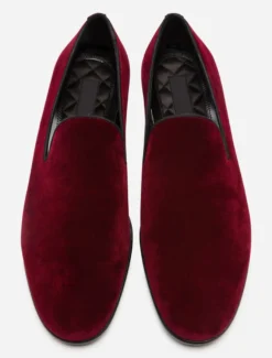 Mocassins à enfiler pour hommes bout rond en velours chaussures légères et résistantes à l'usure talons bas chaussures Penny