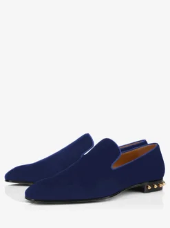 Mocassins Homme avec Bout Rond Unicolore
