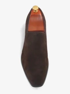 Mocassins Homme avec Bout Rond en Cuir Synthétique avec Franges Unicolore