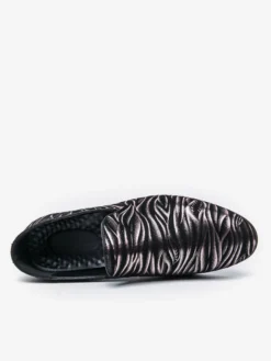 Mocassins imprimés à bout rond pour hommes chaussures décontractées