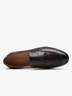 Mocassins à pampilles pour hommes chaussures plates à bout pointu décontractées