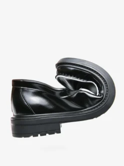 Mocassins à plateforme en cuir pour hommes chaussures confortables pour le travail et les affaires.
