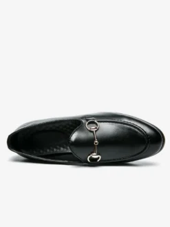 Mocassins pour hommes chaussures décontractées respirantes à bout pointu en cuir