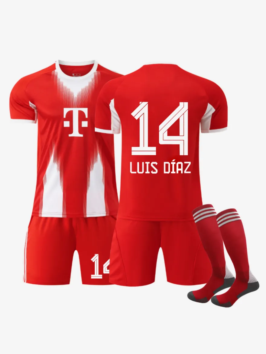 25/26 No.10 MUSIALA Football Club Maillot Domicile 3 Pièces