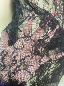 Nuisette en dentelle grande taille ensemble de nuit deux pièces