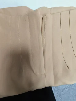 Pantalon kaki taille haute