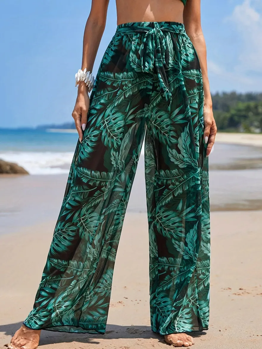 Pantalon orange rouge taille haute