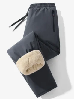 Pantalon Pour Homme Décontracté Extérieur Droit Noir Sport Pour Homme