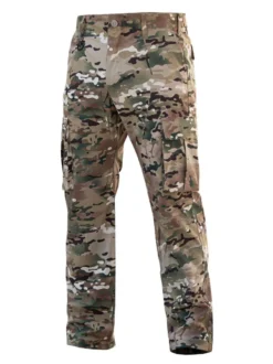 Pantalons pour hommes Casual Irregular Camouflage Taille naturelle coupe fuselée Hunter Green Pantalons pour hommes