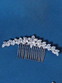 Peigne de mariage Accessoires de cheveux de mariée en métal