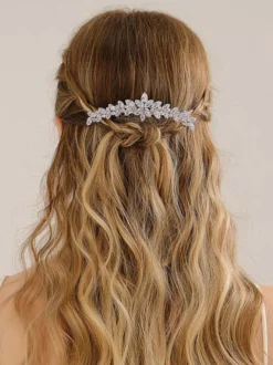 Peigne de mariage Accessoires de cheveux de mariée en métal