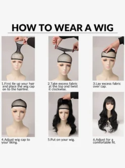 Perruque Lolita de 14 pouces mettant en valeur la fibre résistante à la chaleur des cheveux comme accessoires Lolita Image