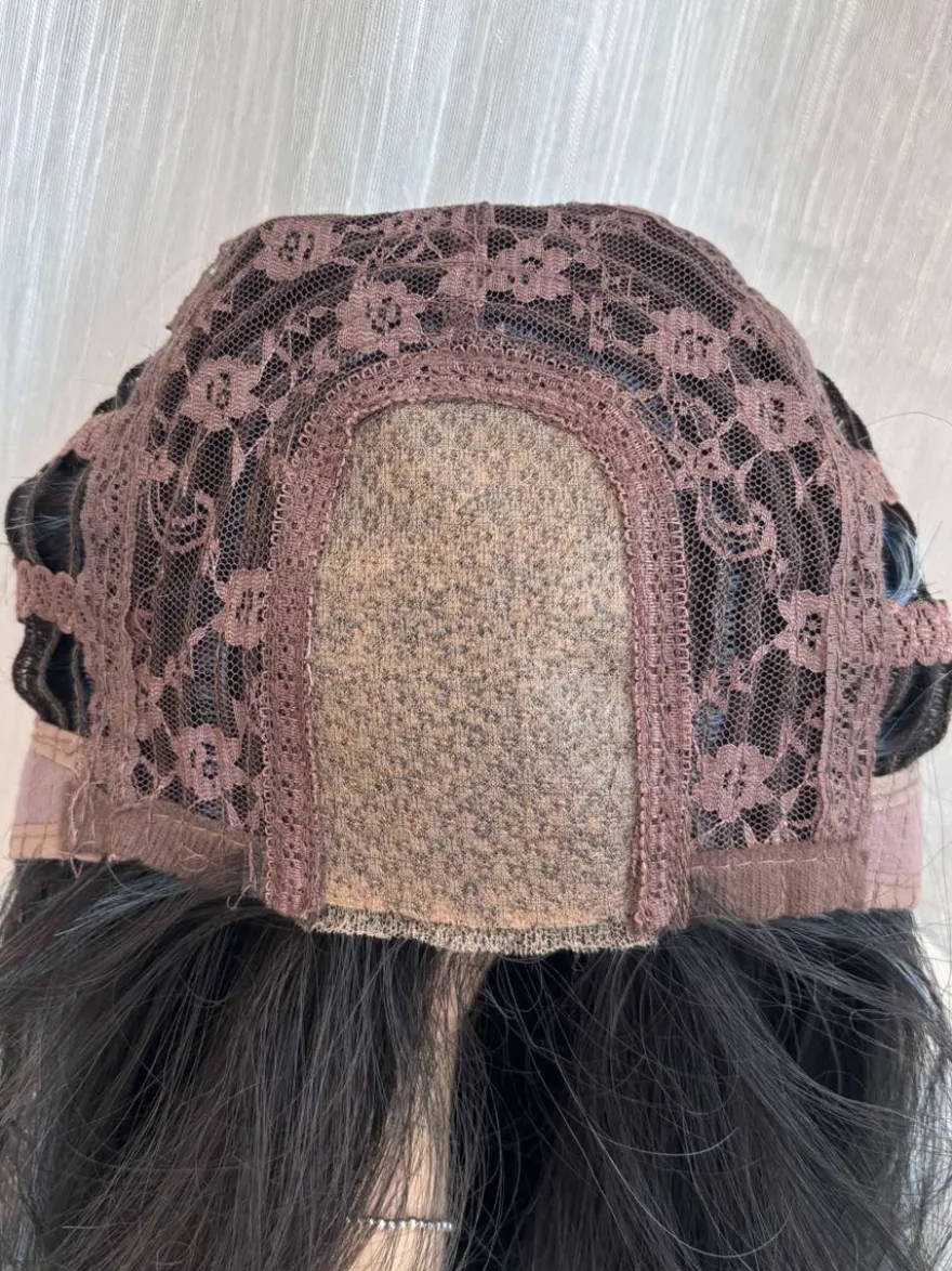 Perruque Lolita douce bleue longue fibre résistante à la chaleur mettant en valeur les cheveux Lolita accessoires