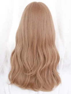 Perruque Mignonne Lolita Champagne Longue Frange