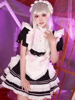 Perruques gothiques Lolita Accessoires Lolita argentés longs