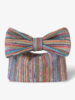 Pochette en paille avec nœud pour les vacances petit sac pour femme 2026