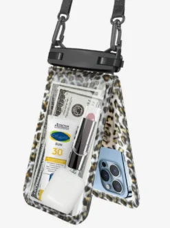 Pochette étanche à double compartiment pour téléphone (IPX8 profondeur 30 m)