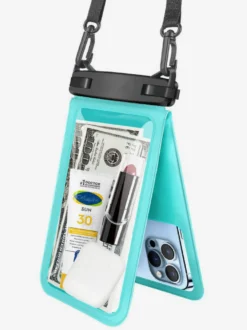 Pochette étanche à double compartiment pour téléphone (IPX8 profondeur 30 m)