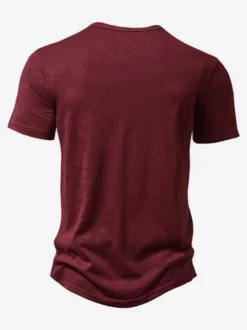Polo En Coton Pour Hommes T-Shirt À Manches Courtes Décontracté