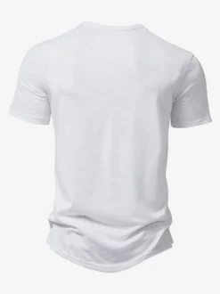 Polo En Coton Pour Hommes T-Shirt À Manches Courtes Décontracté
