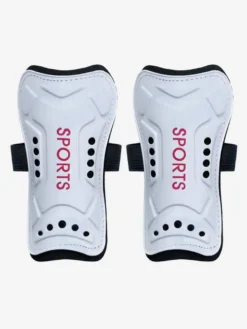 Protège-Tibias De Football Sport Hommes Noir Protection Course