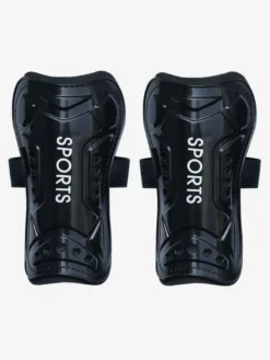 Protège-Tibias De Football Sport Hommes Noir Protection Course