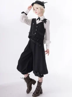 【Pré-vente】 Chemise Lolita chemisier à manches longues gothique Lolita