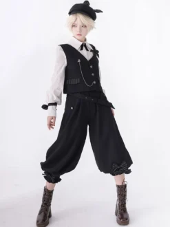 【Pré-vente】 Chemise Lolita chemisier à manches longues gothique Lolita
