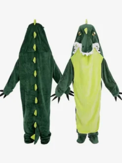 Pyjama Kigurumi Onesie Combinaison en polyester pour Halloween pour enfants